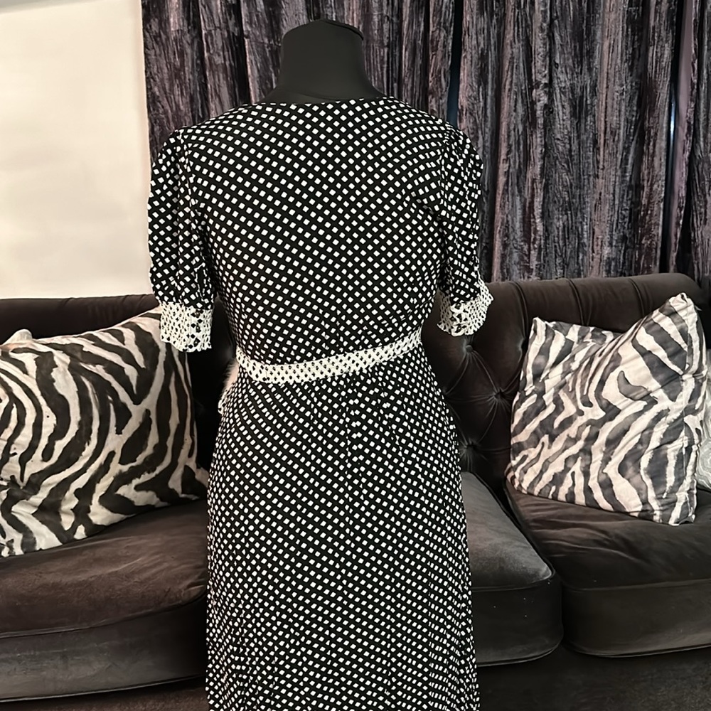 Maeve by anthropologie Womens Wrap Midi Dress - Picture 6 of 9
